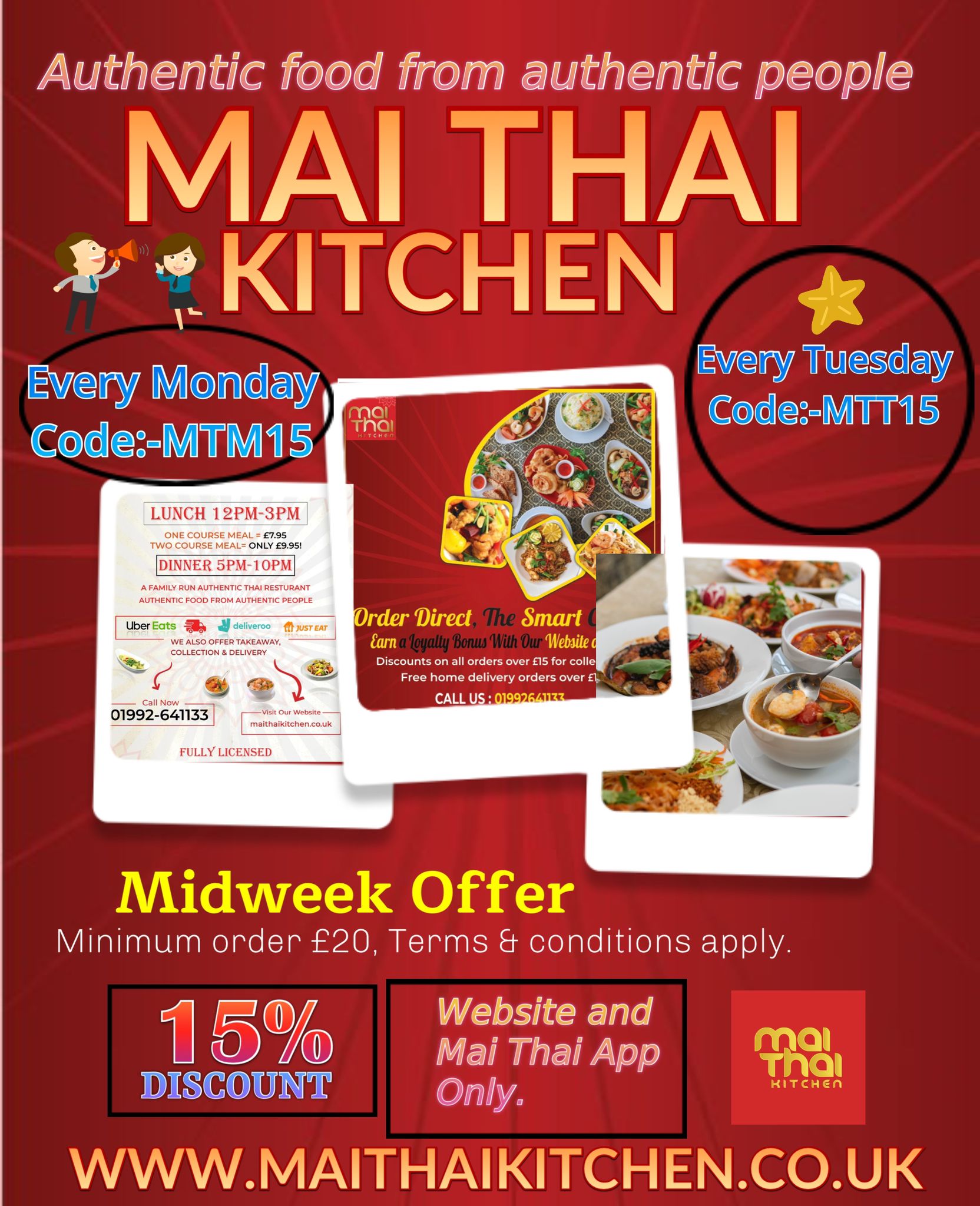 Lunch and Dinner Offers